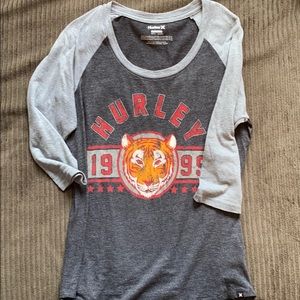 Women’s Hurley Baseball Tee